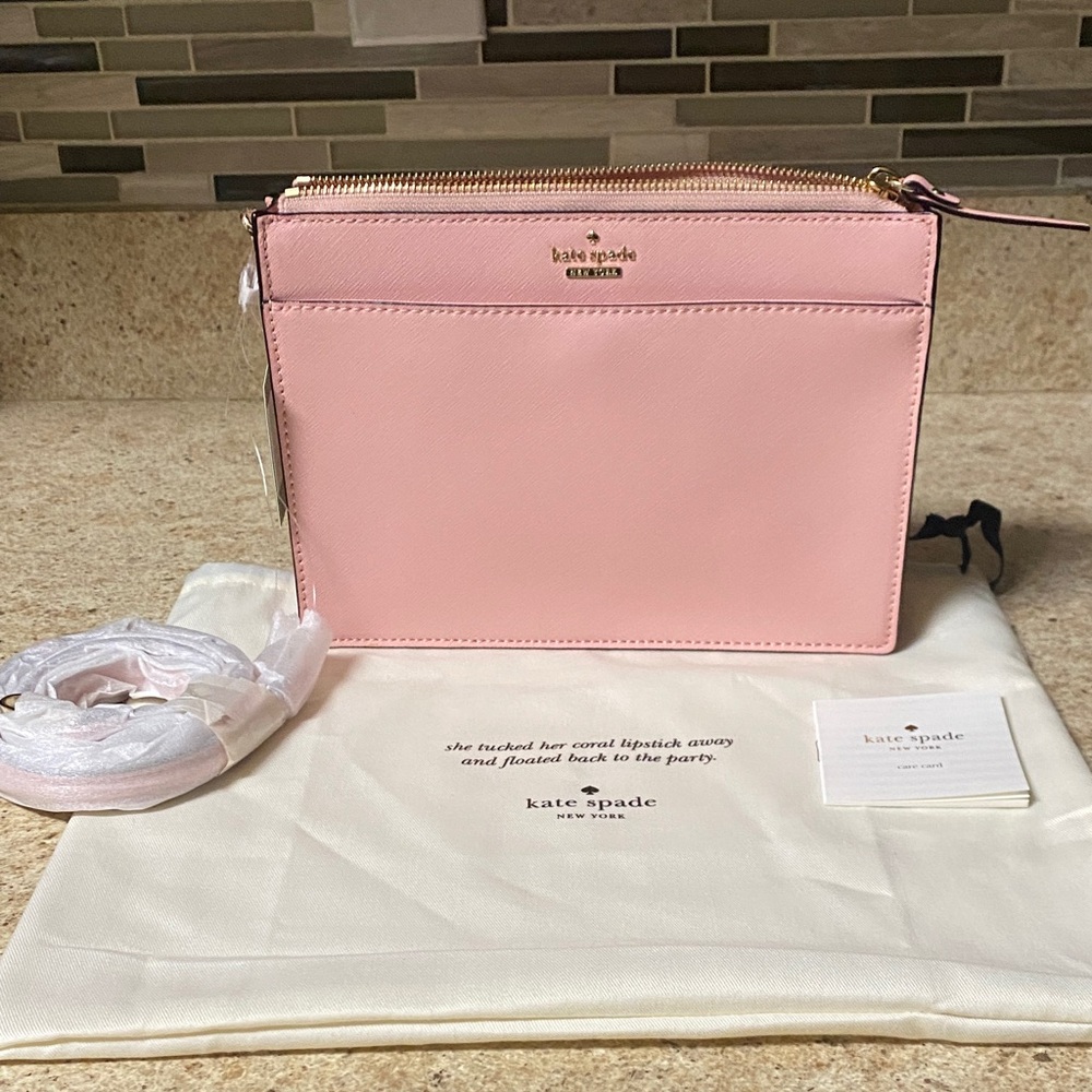 Kate Spade Blush Pink Crossbody Bag